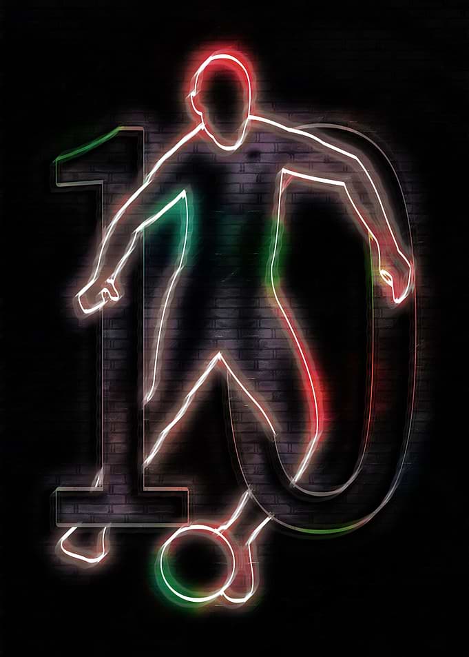 10 football number