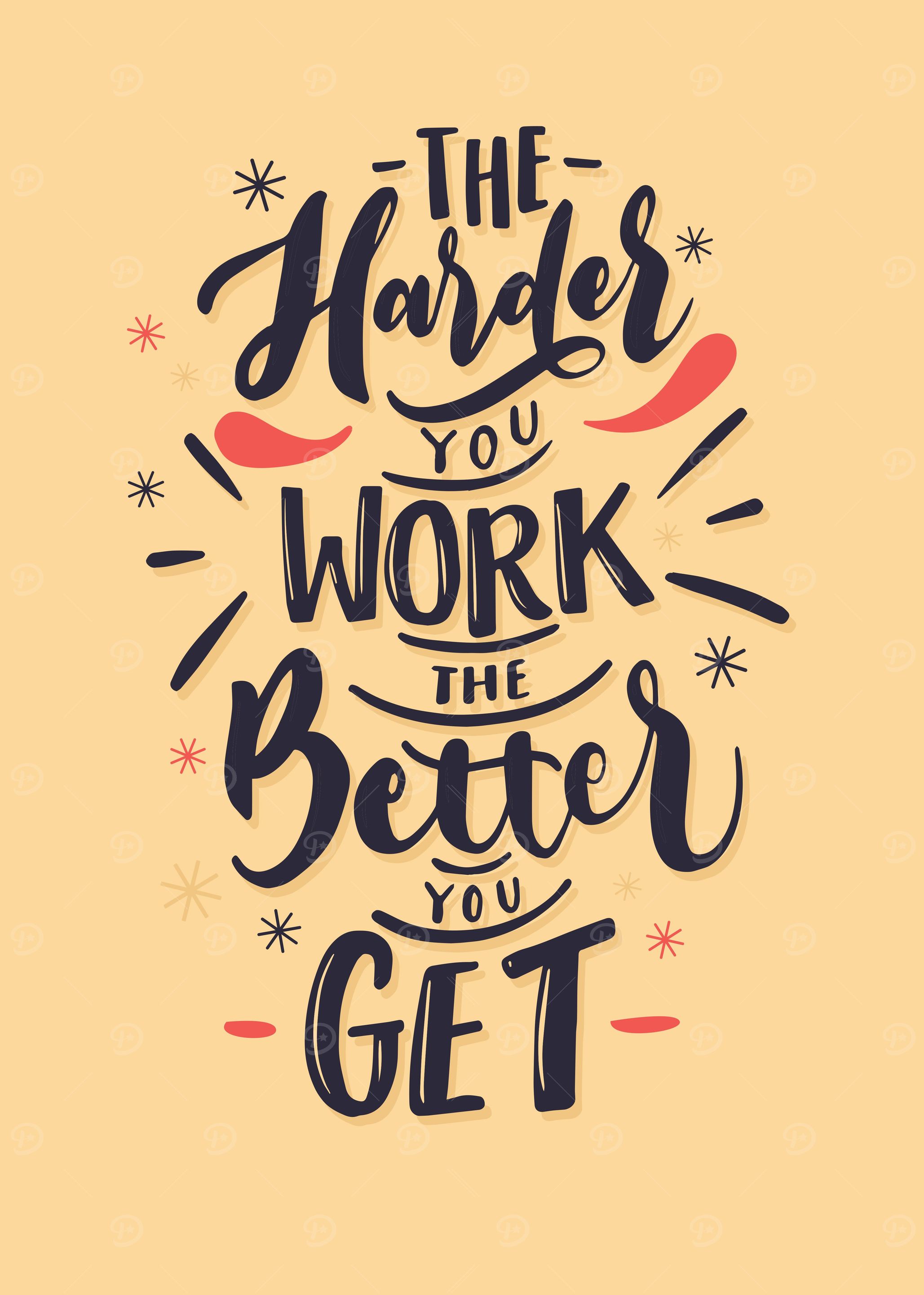 Work Harder