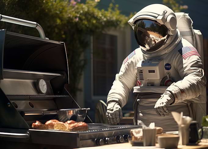 Astronaut BBQ