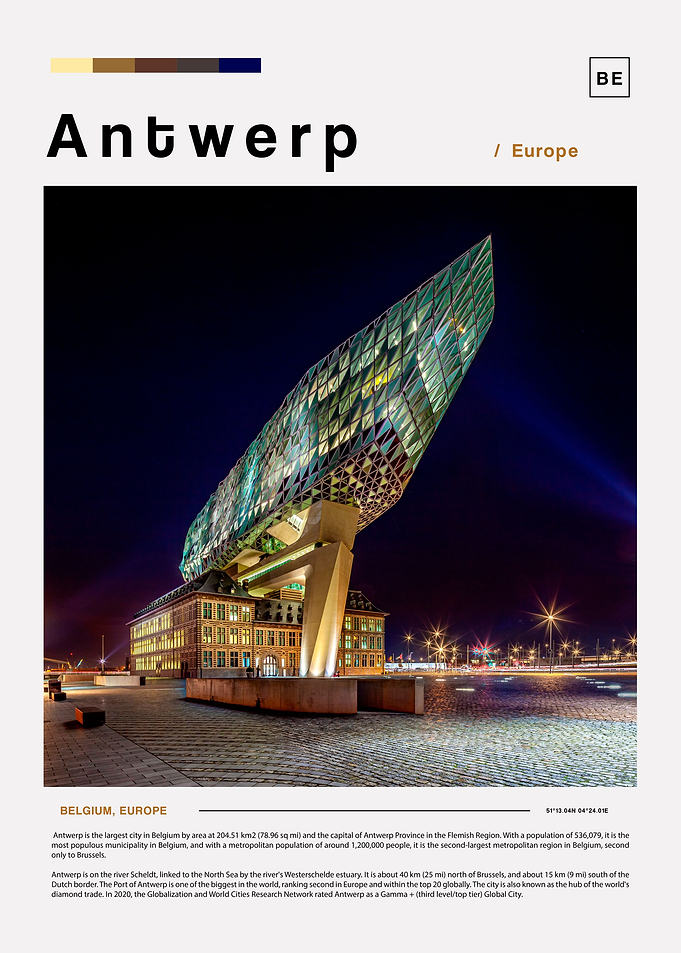 Anbwerp photo poster