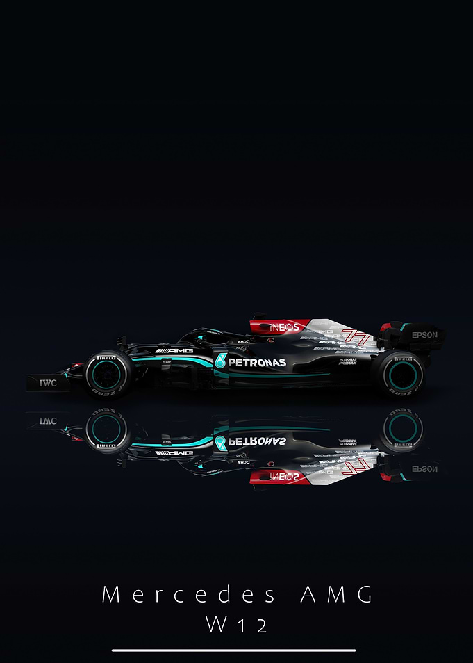 Mercedes AMG W12 F1 Car