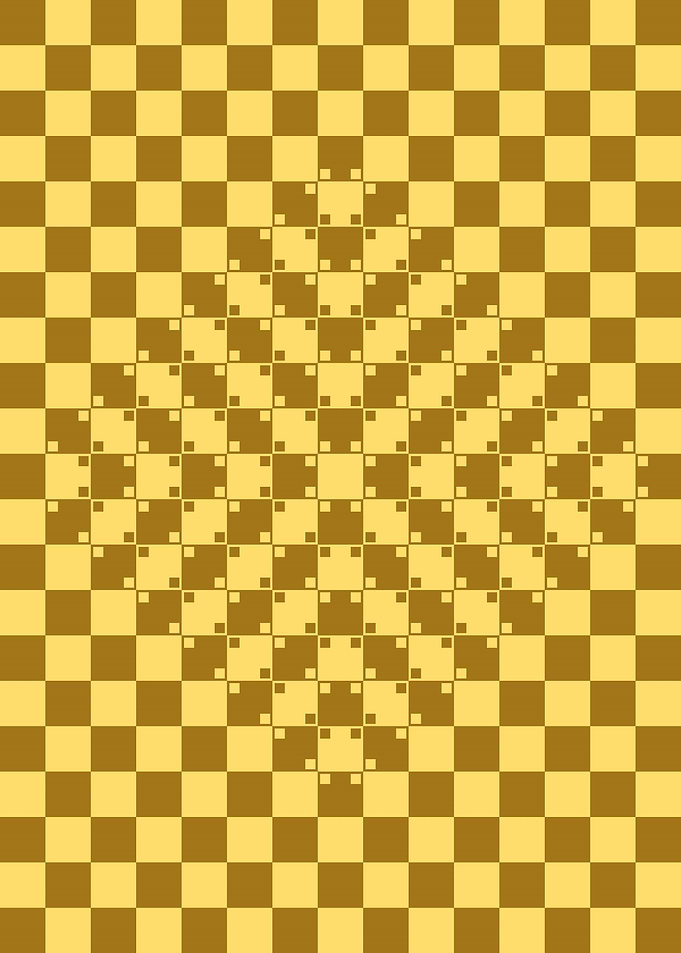 Square Flat Illusion