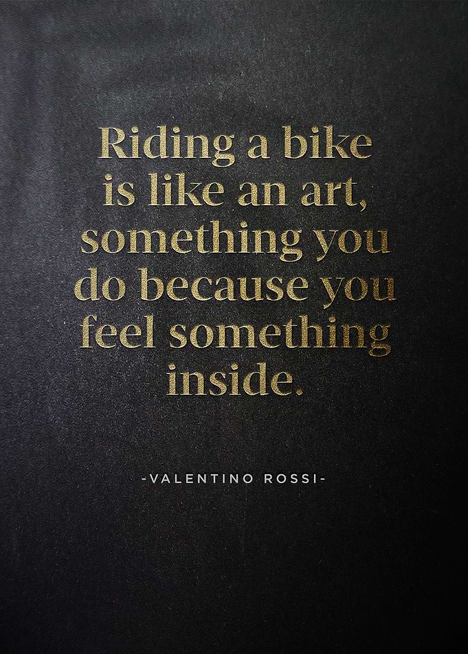 Riding Bike Like an Art