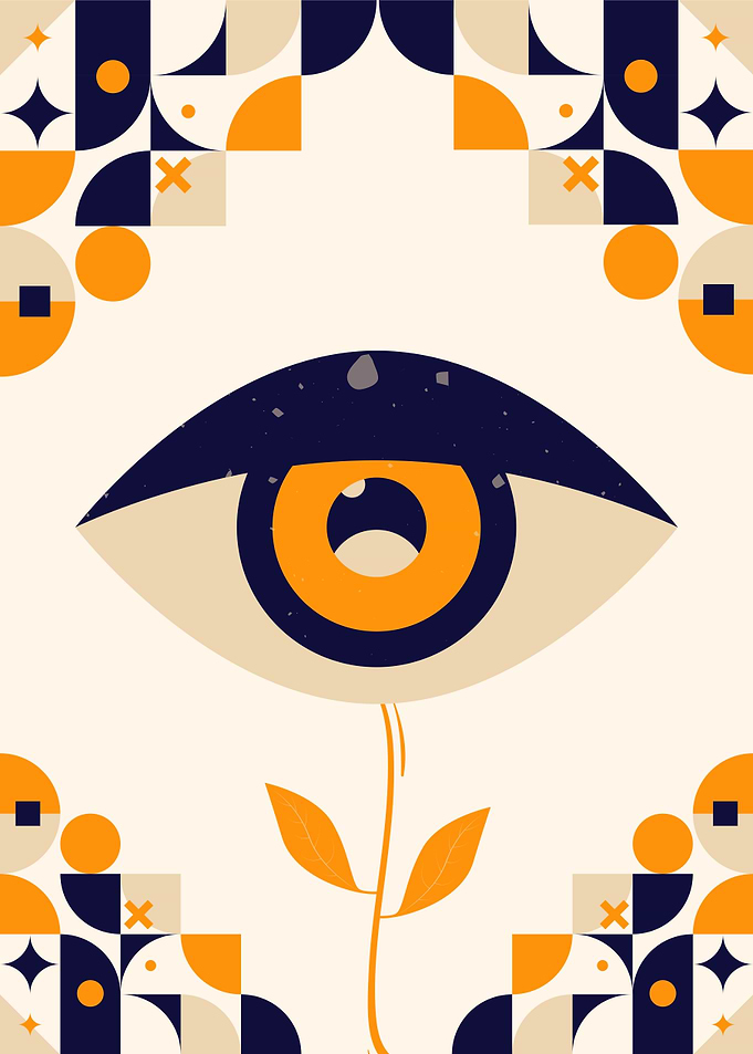 Eye Geometric Growing
