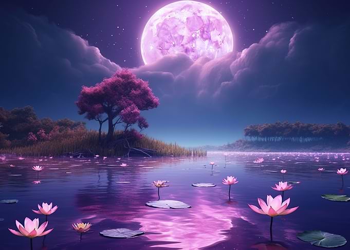 Magical Lotus Flower