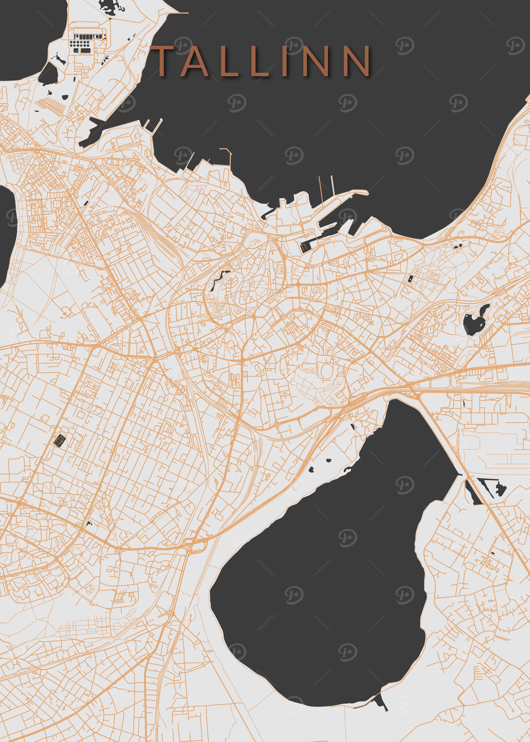 Tallinn City Map