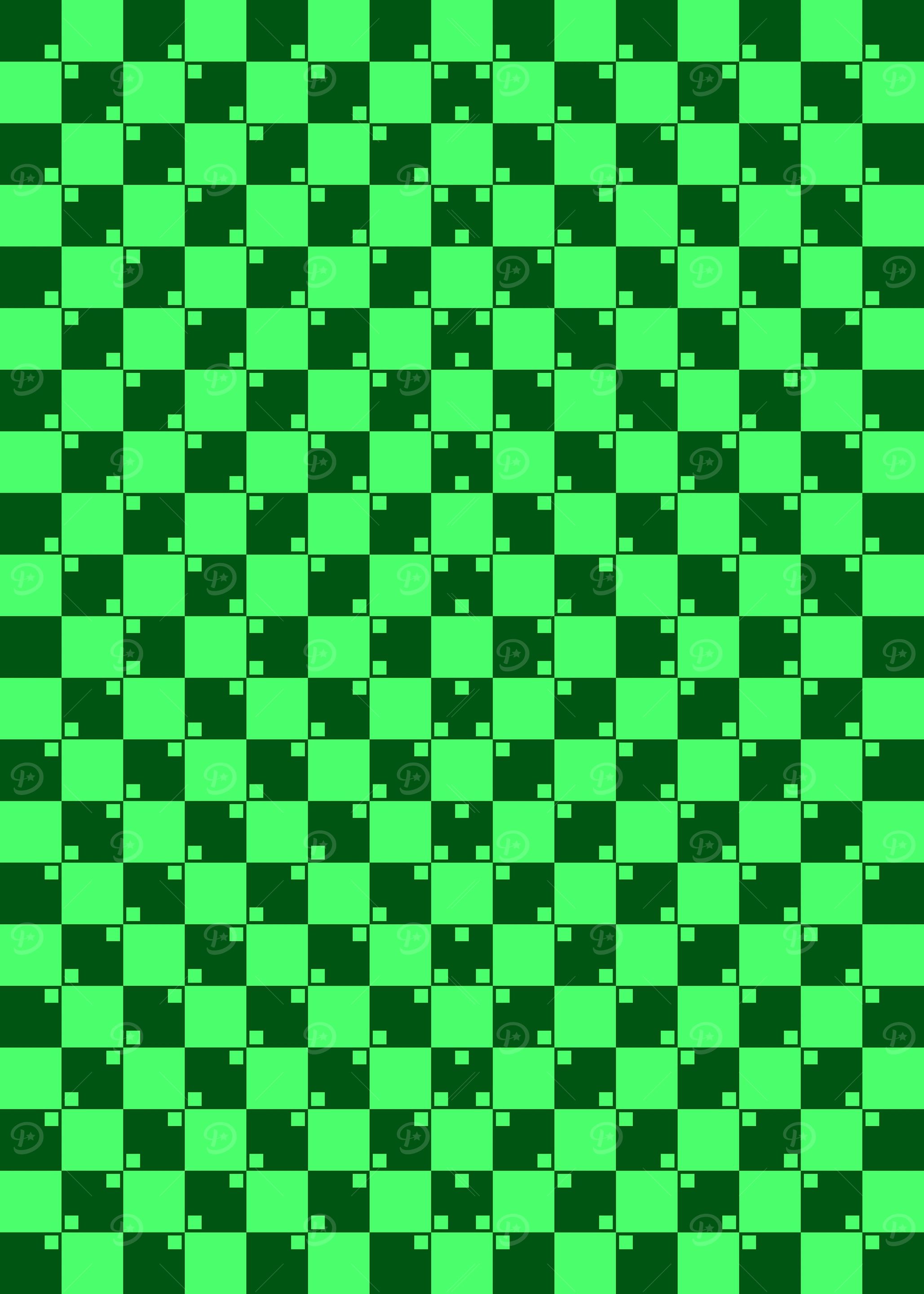 Green Flat Visual Illusion