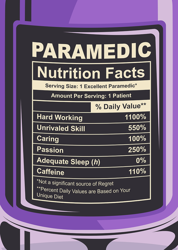 Paramedic Nutrition Facts