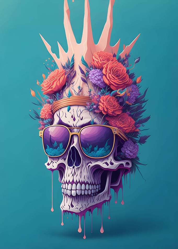 dead crown skull