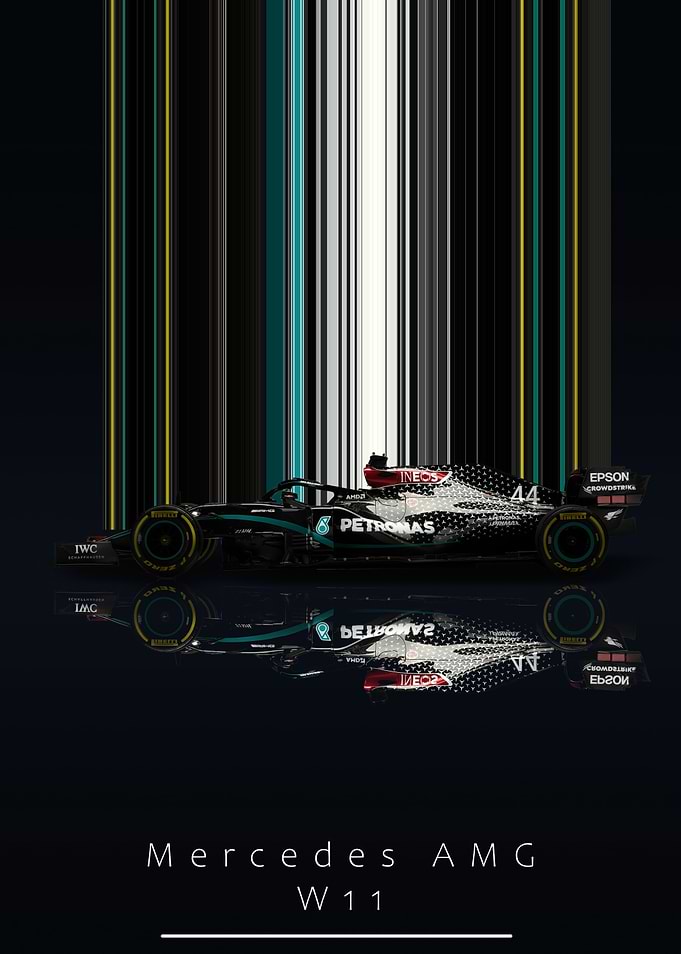 Mercedes AMG W11 F1 Car