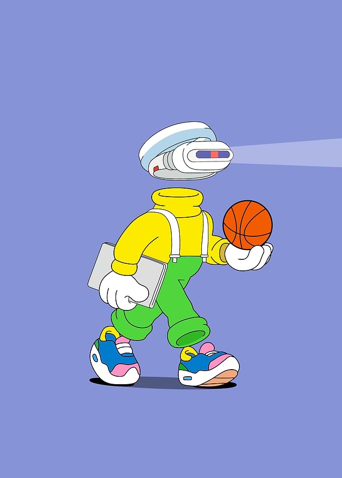 Basketball invisible