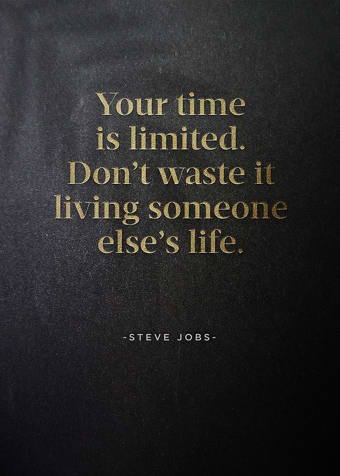 Your Time is Limited
