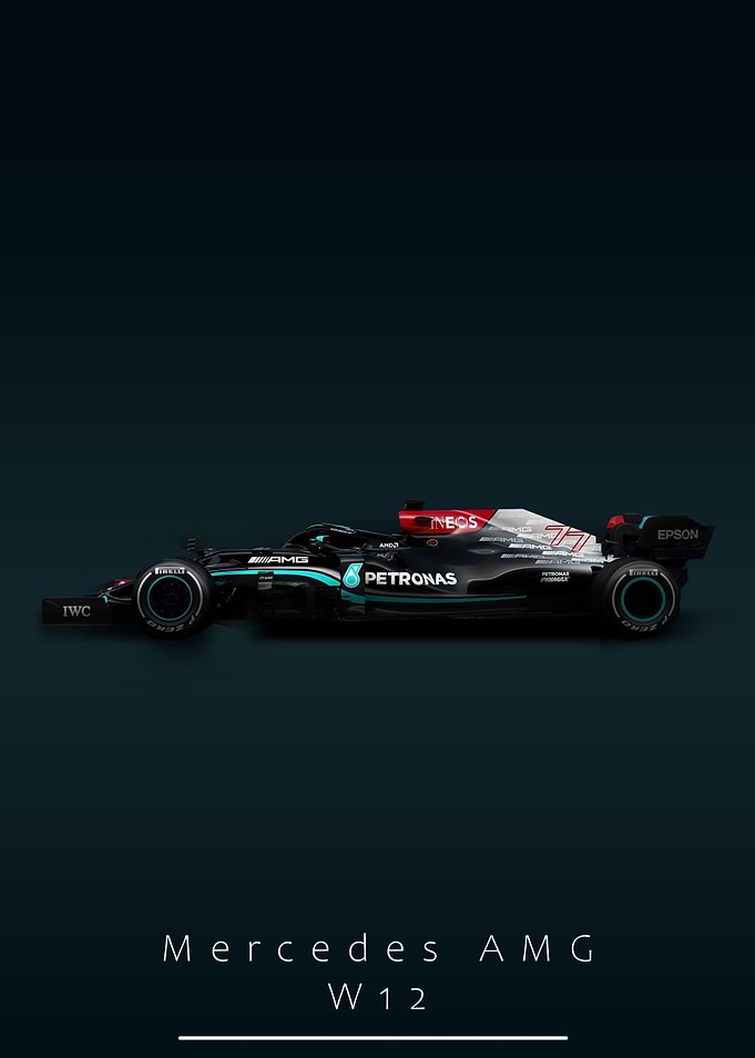Mercedes AMG W12 F1 Car