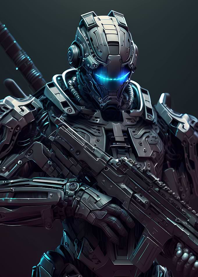Alien cyborg