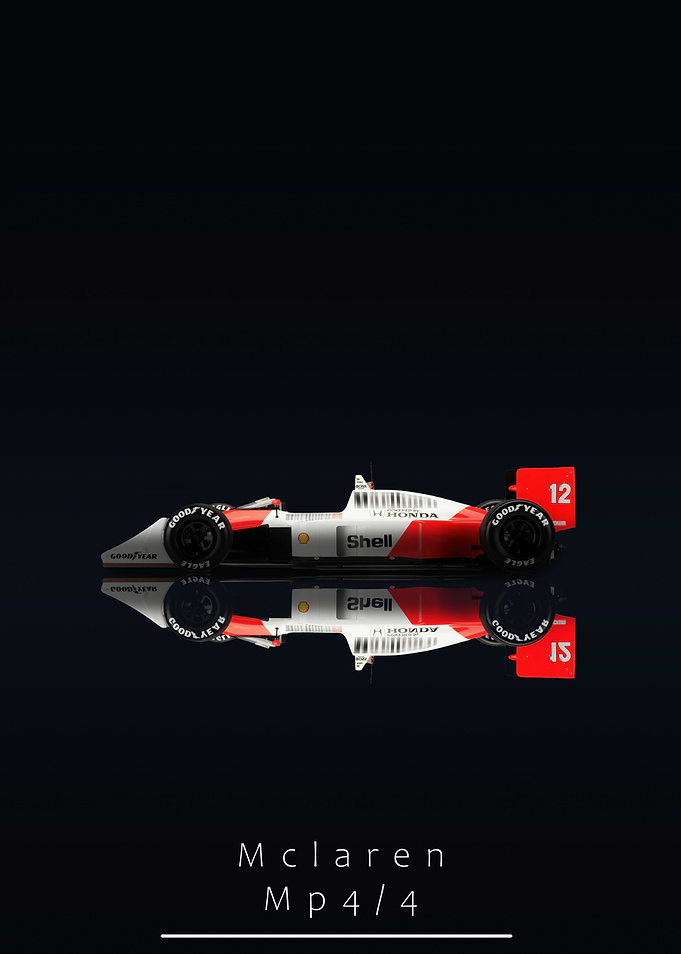 Mclaren Mp4 4 F1 Car