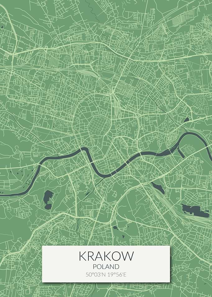 Krakow Green Map