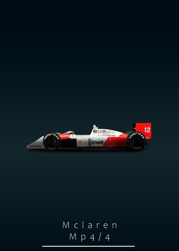 Mclaren Mp4 4 F1 Car