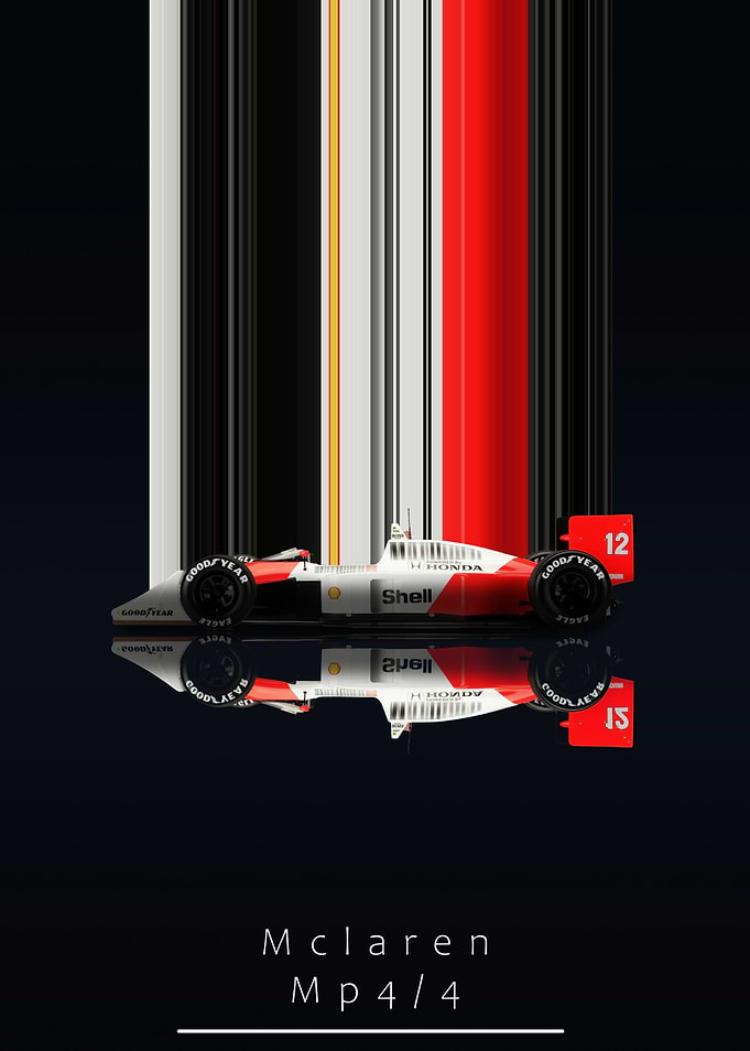 Mclaren Mp4 4 F1 Car