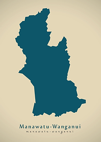 Manawatu Wanganui map