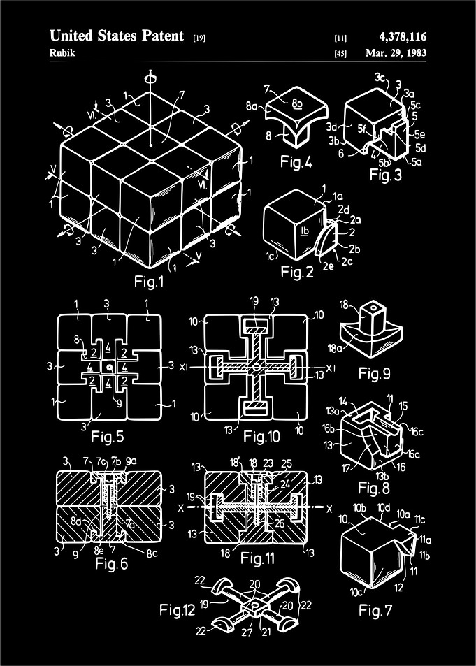 Rubiks Cube Patent