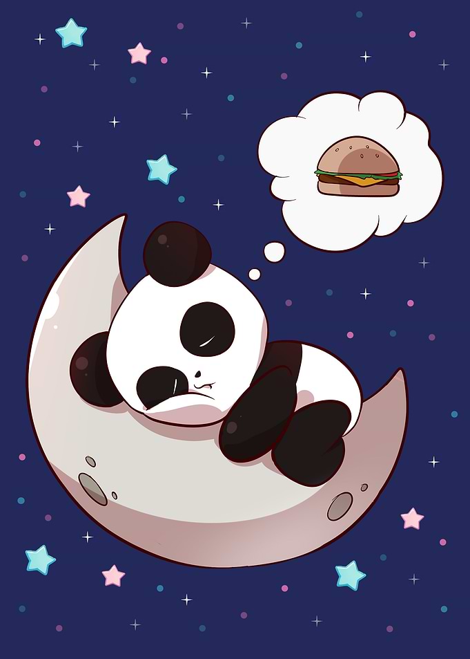 Panda Lunar Burger Dream