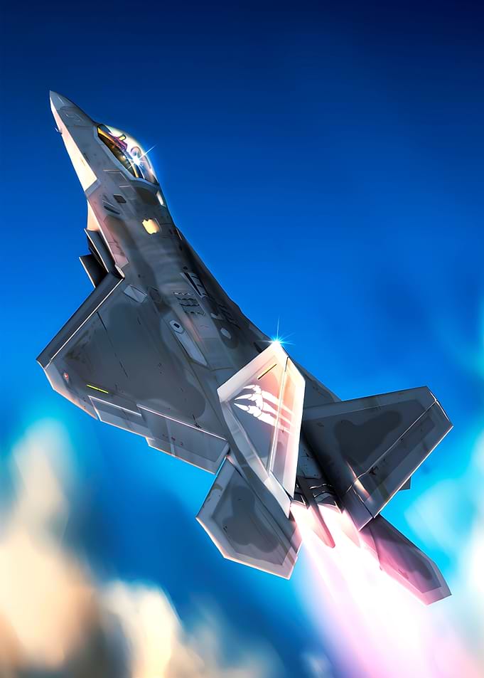 F22 Raptor Climb