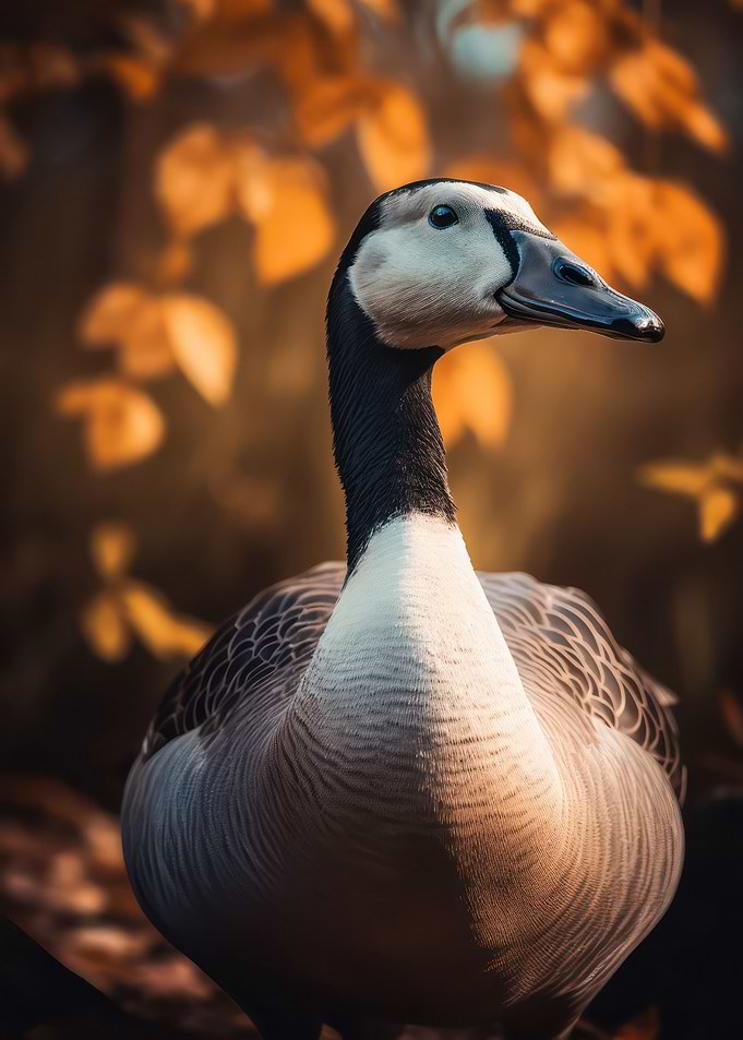 Proud goose