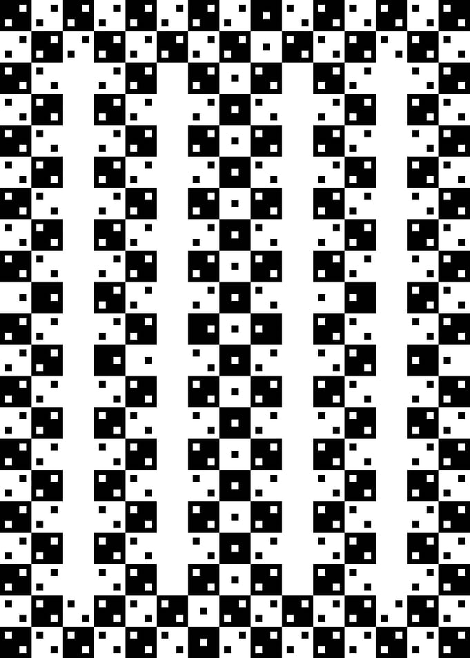 Warped Square Illusion