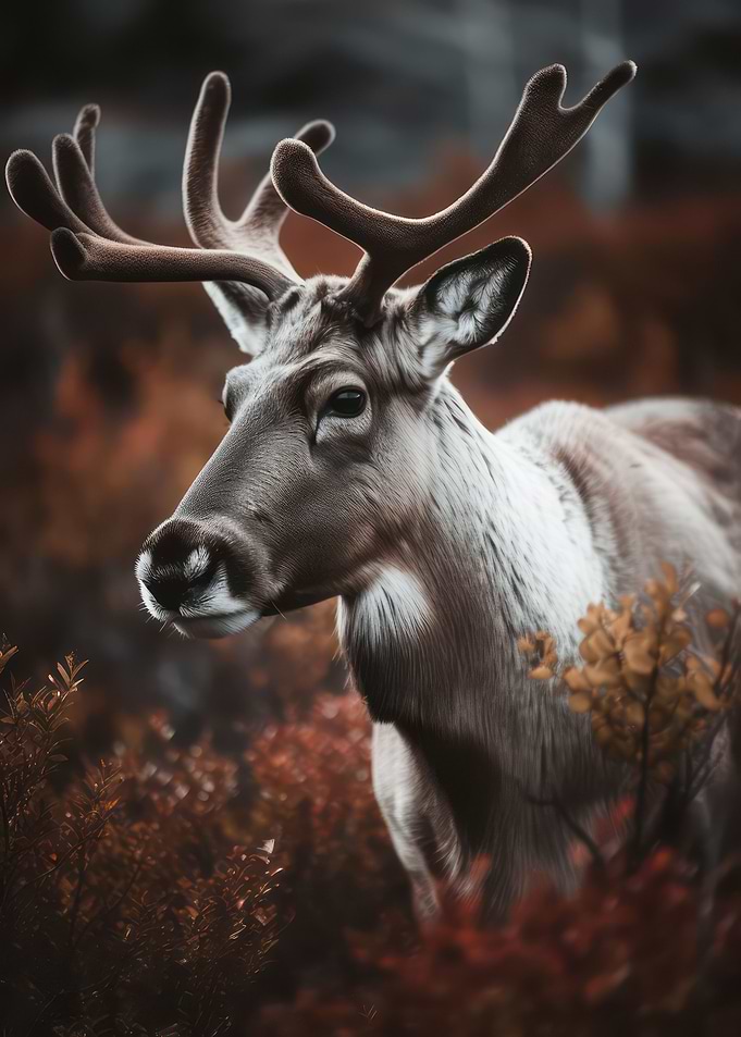Powerful caribou