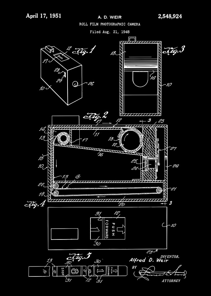 Camera patent