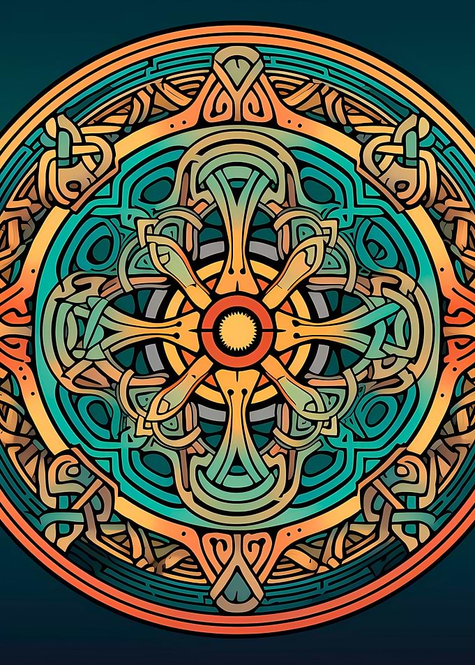 Mandala Celtic Bran