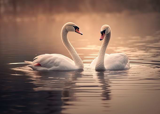 Graceful Swans