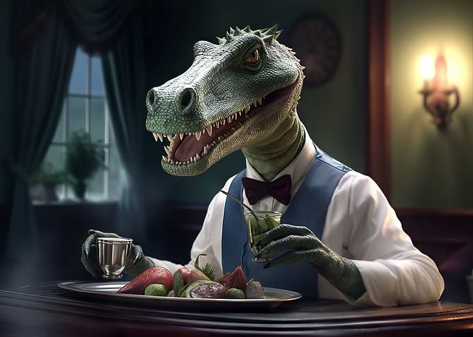 Baryonyx Waiter