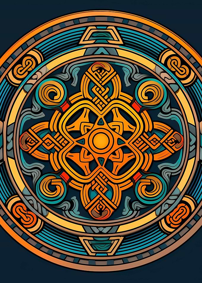 Mandala Celtic Aislinn