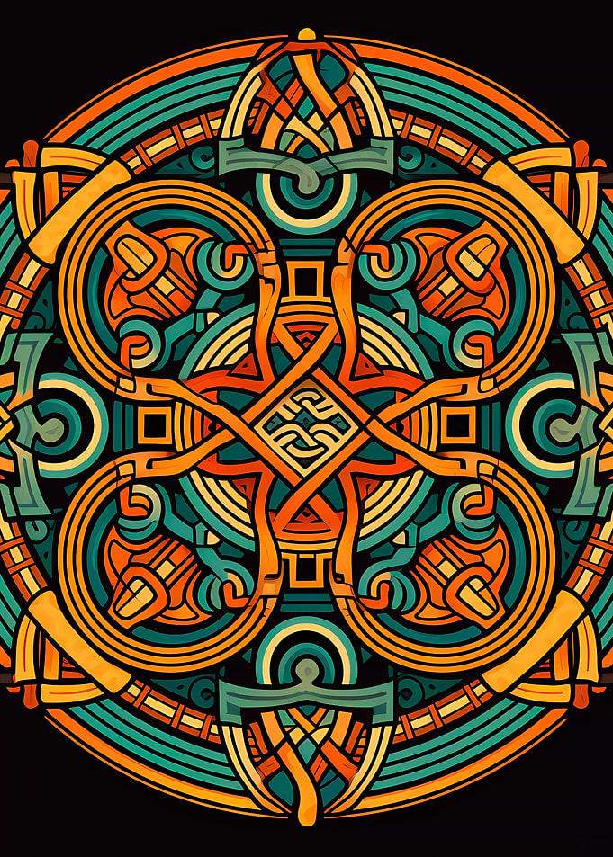 Mandala Celtic AStrid