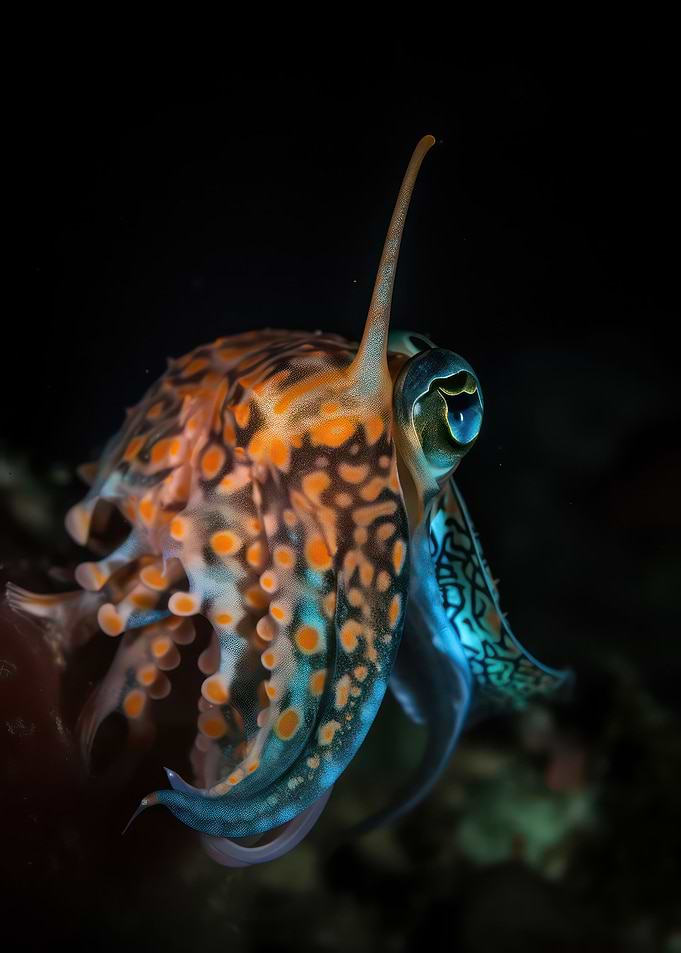 Mysterious squid