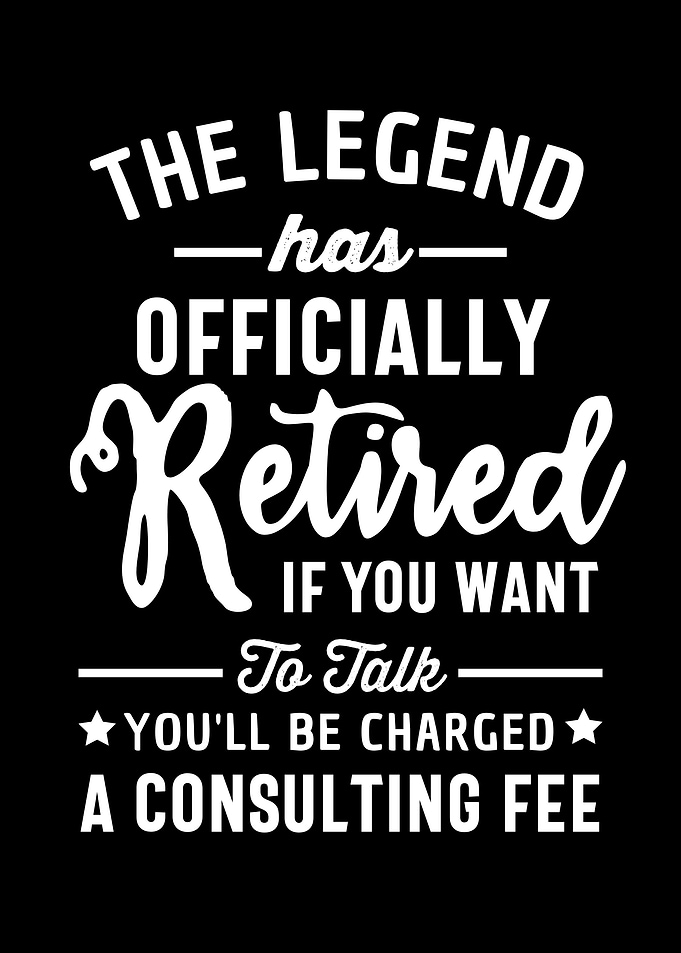 Officially Retired