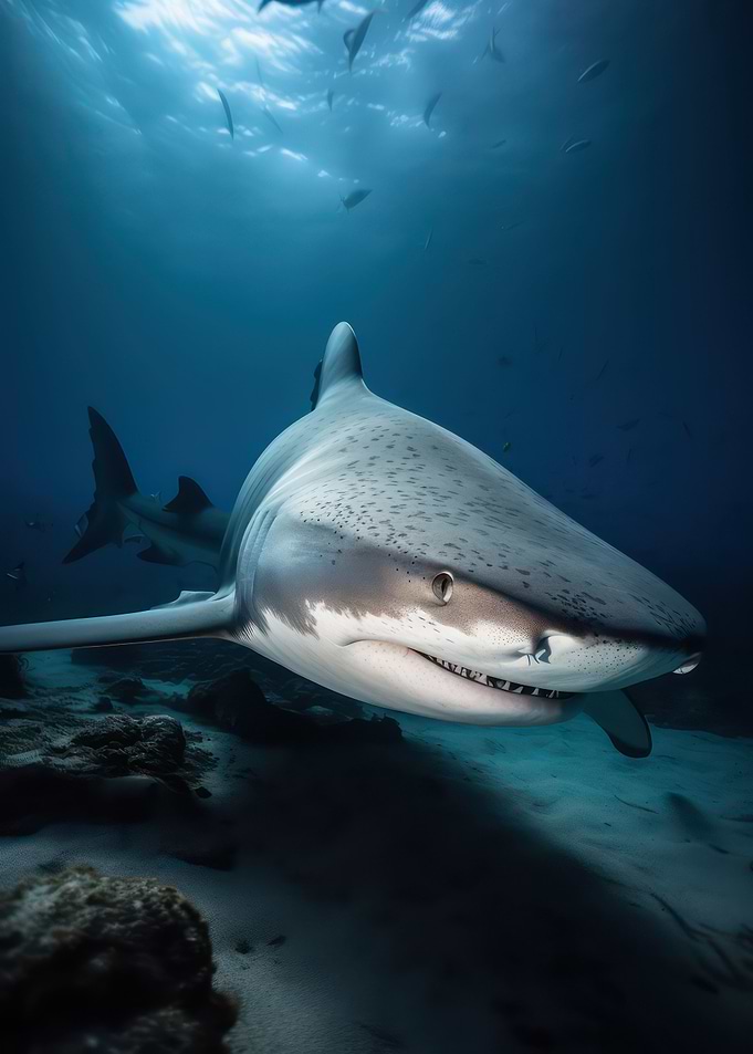 Sleek shark
