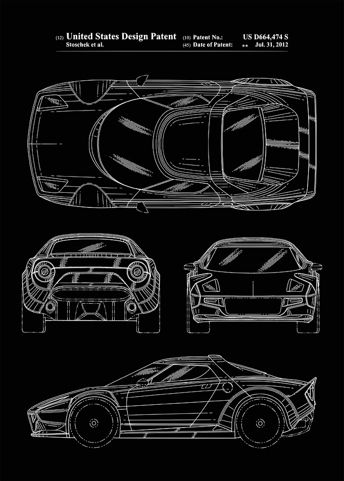 Lancia Stratos Patent
