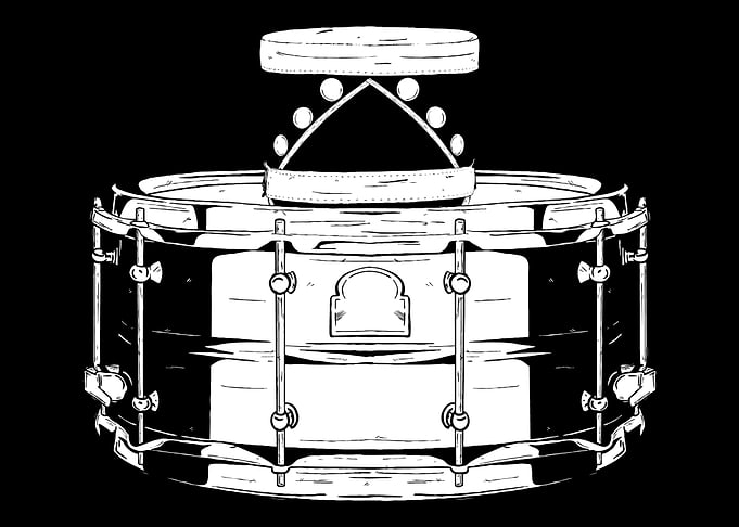 Marching Band Drummer