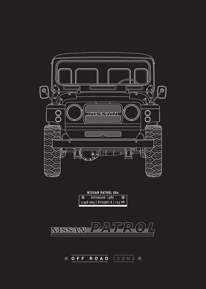 Patrol G60 dark blueprint