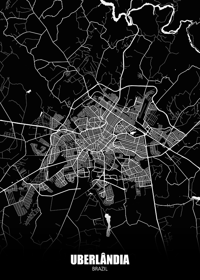 Uberlandia Brazil Map