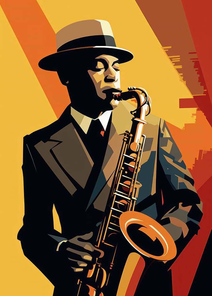 Art Deco Jazz Band Music