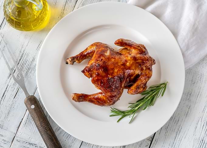 Roasted chicken