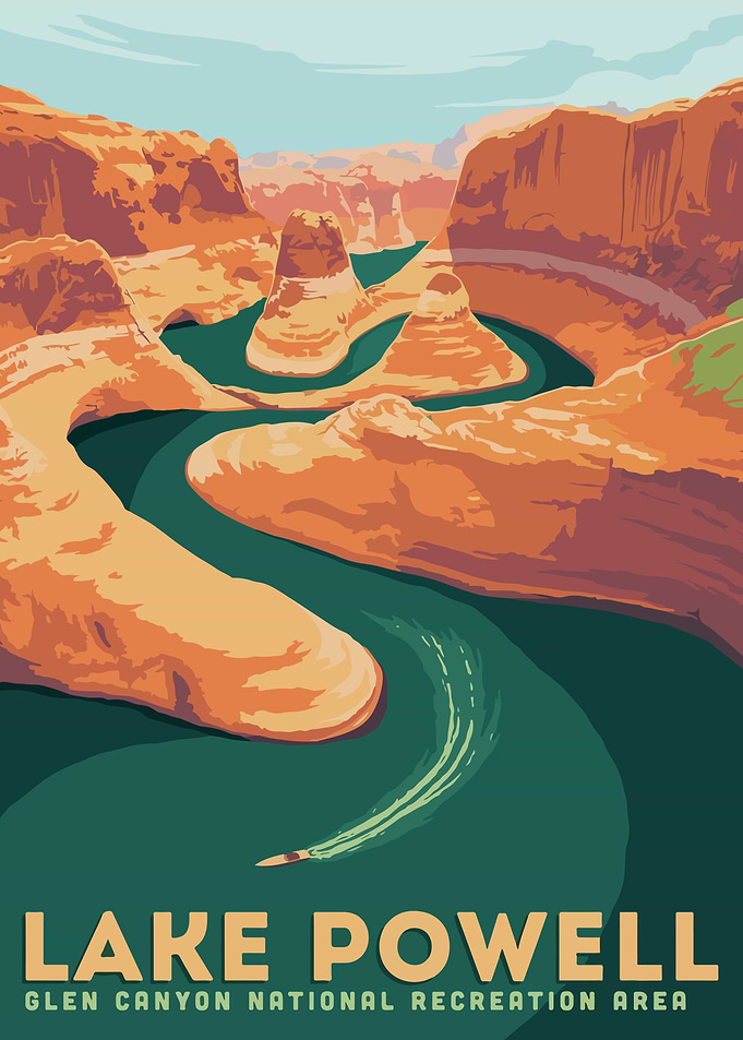 Travel to lake powell