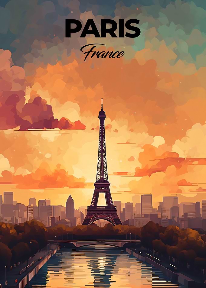 Paris Travel Print