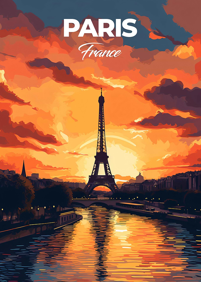Paris Travel Print