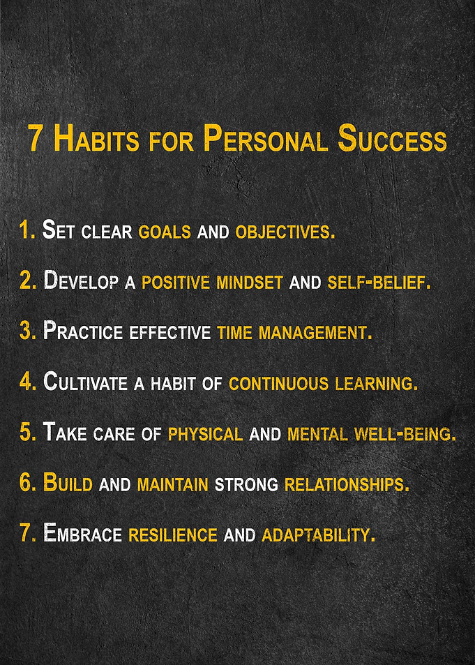 7 Habits Personal Success