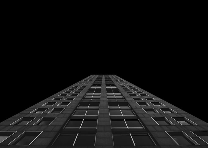 High Rise Black Sky