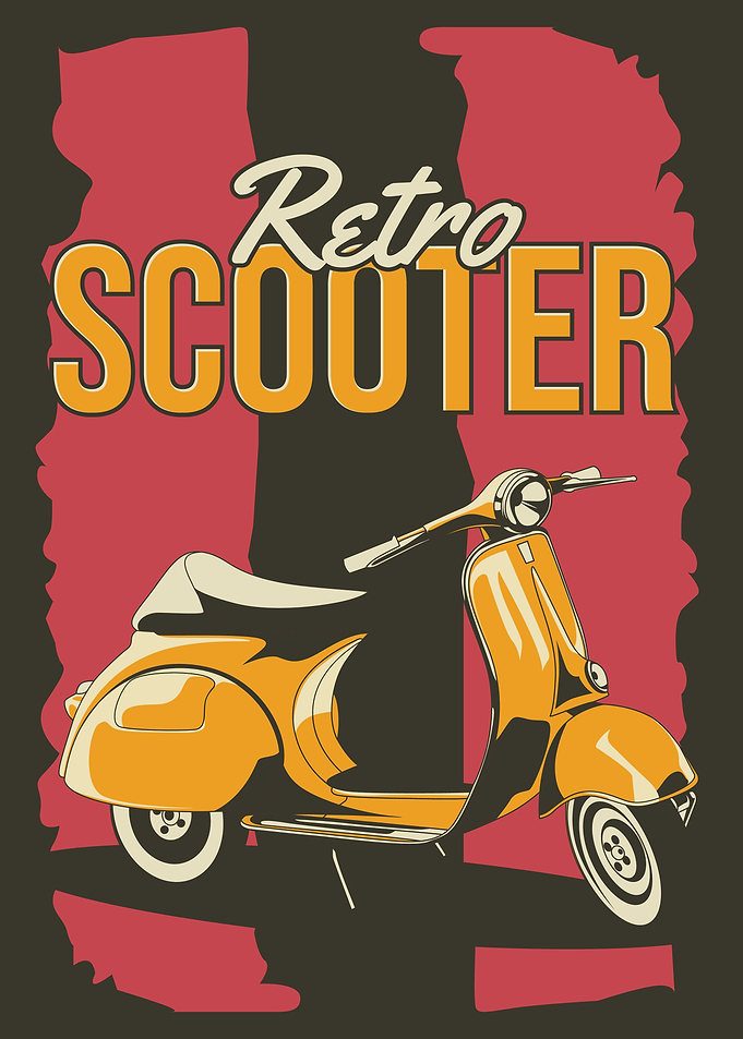 Retro Scooter